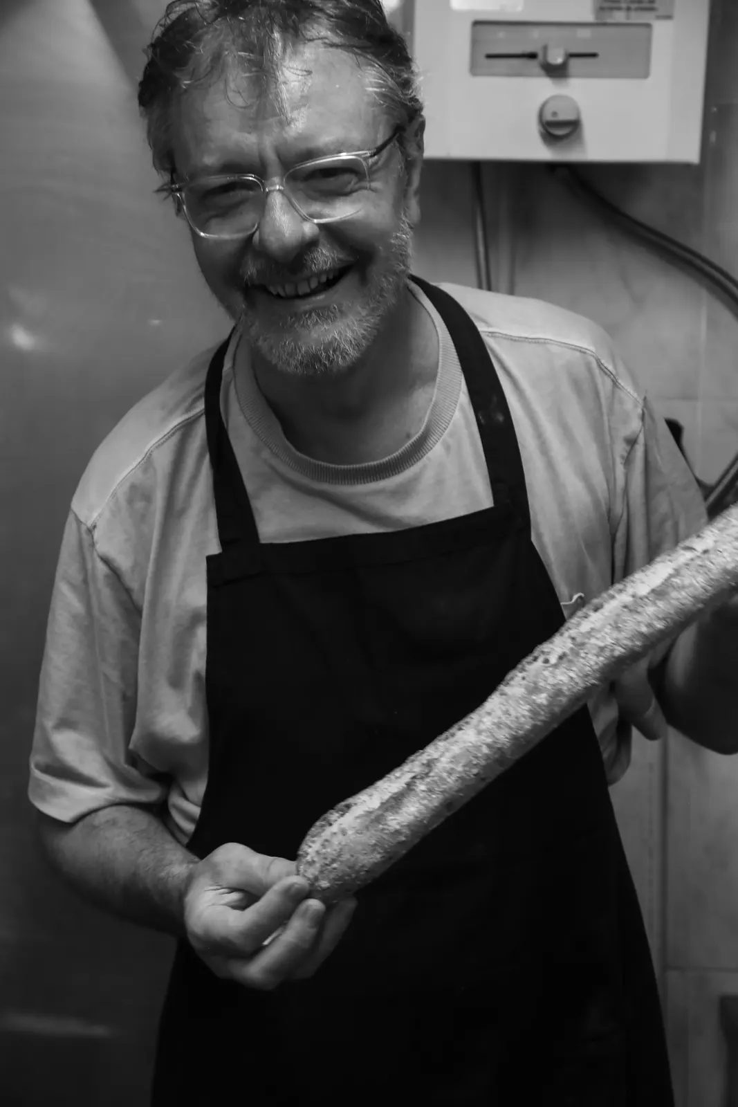 Chef Philippe Remondeau in the kitchen