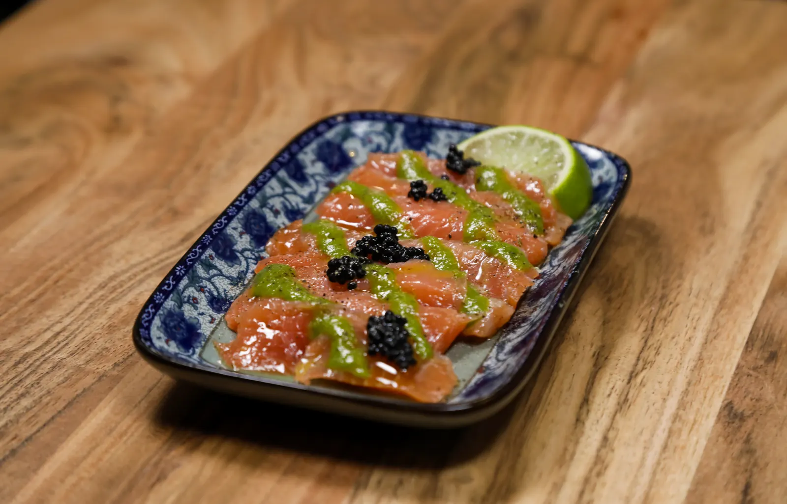 Coriander-cured salmon